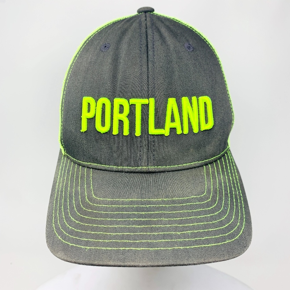 Portland Cap Snapback Adjustable Mesh Hat